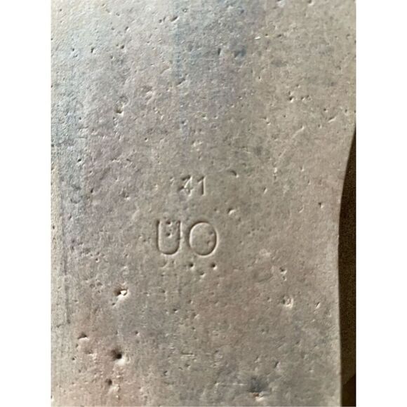 Urban Outfitters Brown Bonnie Sandals Lace-Up Suede Gold Rivet Women Size EUR 41 - Picture 7 of 7